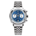 Chrono // Silver & Blue