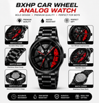 Red Caliper Watch